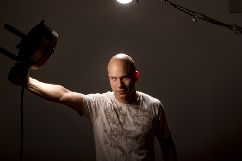 Male model photo shoot of CDFX Studios in APSV Studios