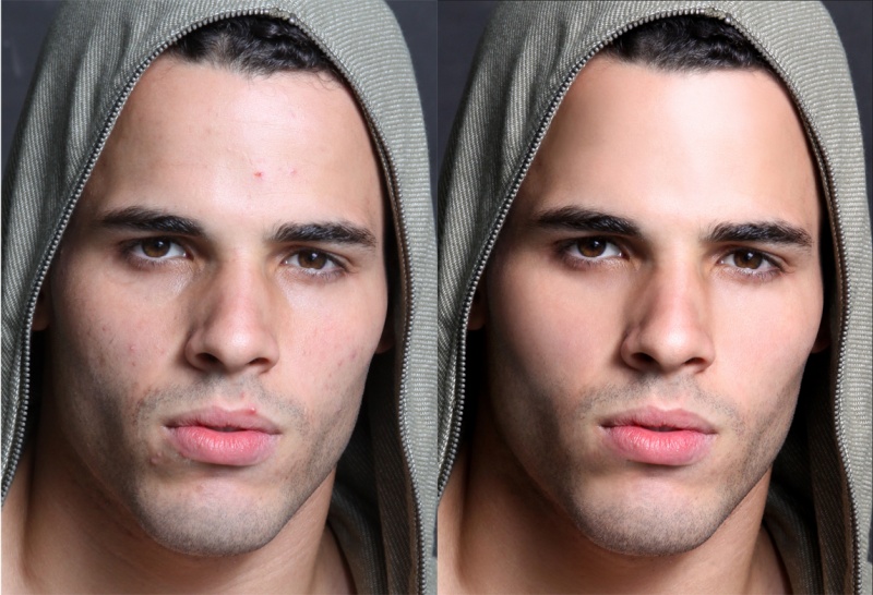 Male model photo shoot of Josh Ford Retouching
