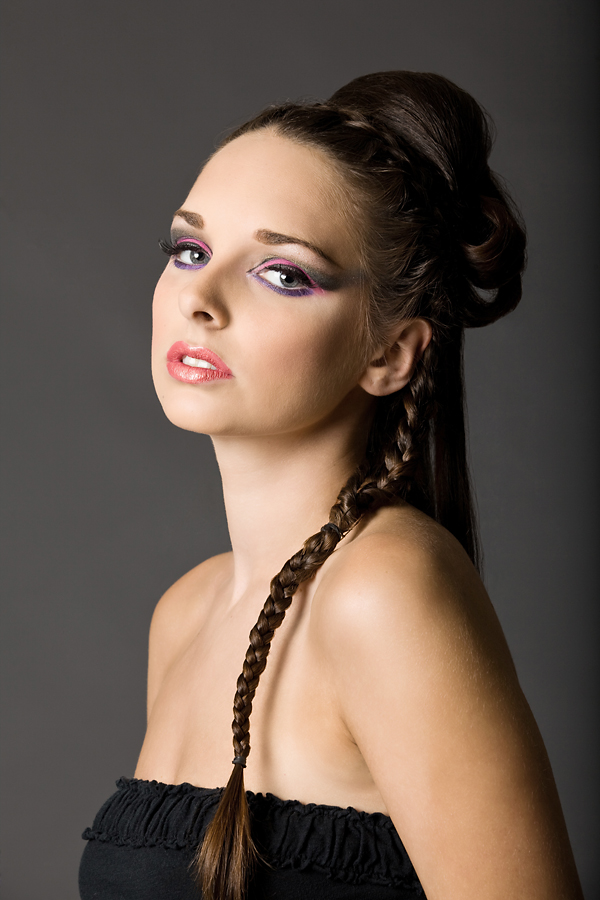 Female model photo shoot of Ingrid makeup artist and JESSICA CLAIRE by Xue Vue Photography, hair styled by Laura Milo