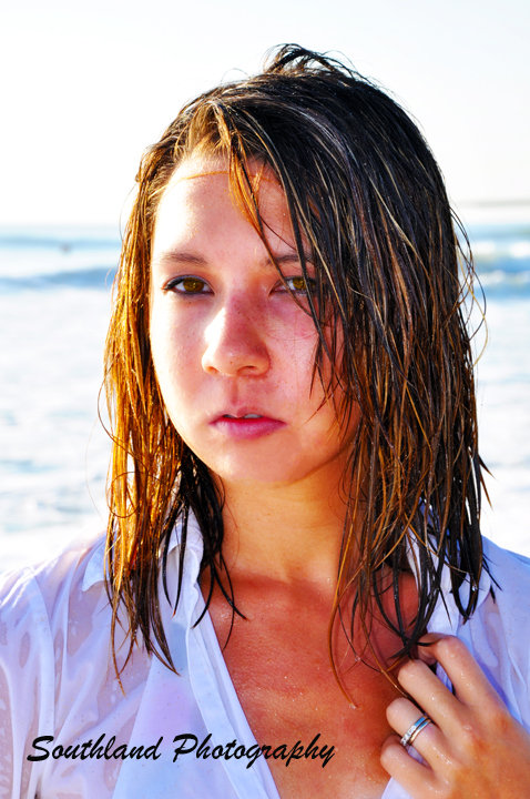 Female model photo shoot of Erin Webb by Southland Photography in Va Beach Oceanfront