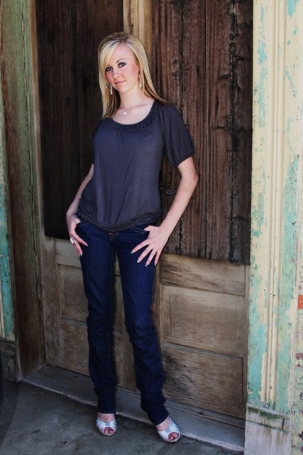Female model photo shoot of Madison Alicia Parker in Jackstones Barn Lemoore CA