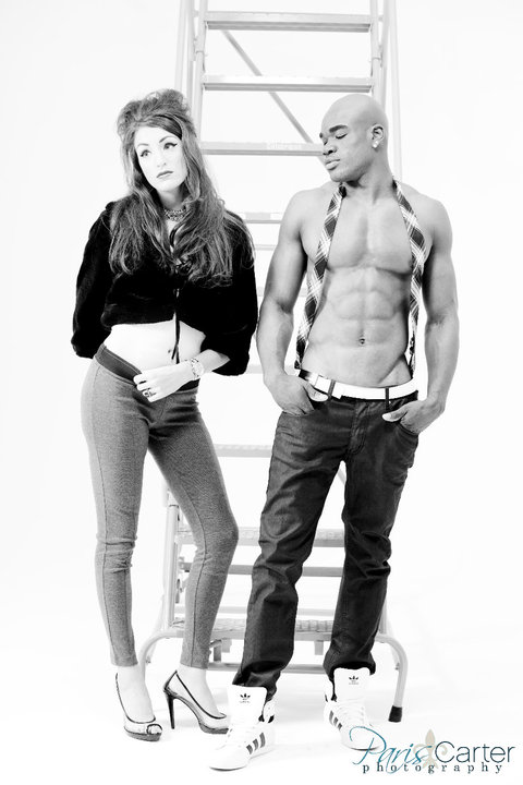 Female and Male model photo shoot of Alissalee and Sheldon Rowe by Pariscarterphotography