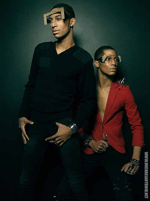Male model photo shoot of The Harris Twin Models in Baltimore