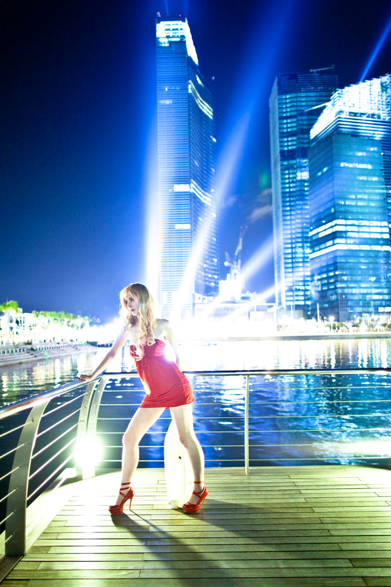 Female model photo shoot of LauraBenson in Singapore