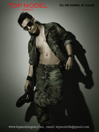Male model photo shoot of Norman Viwat in A Studio, Bangkok