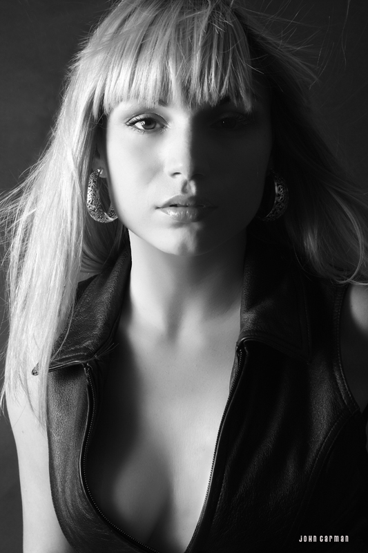 Female model photo shoot of CVETOK by John Carman in Studio