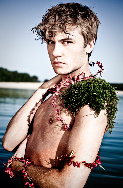 Male model photo shoot of Daniel-Senft by Lukas Sowada