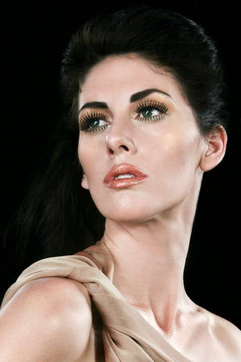 Female model photo shoot of Makeup Artist Orietta L in NYC