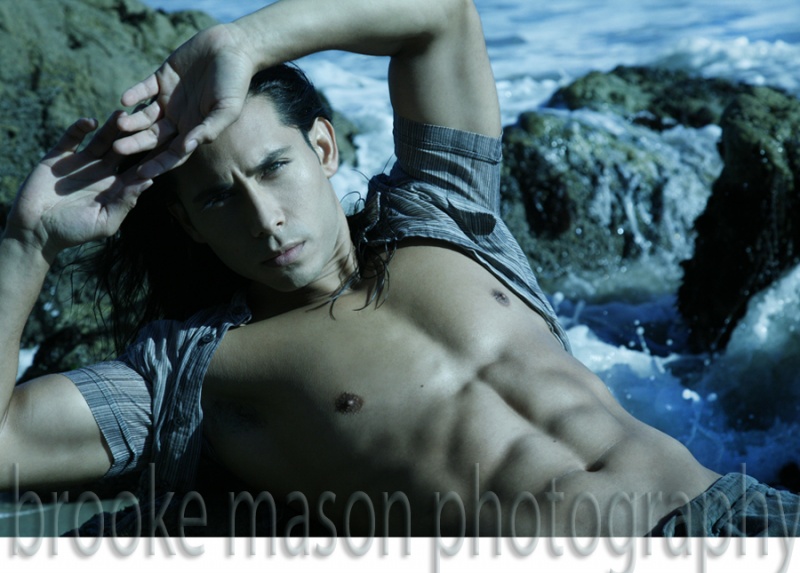 Male model photo shoot of Christian D Ramirez in Malibu California