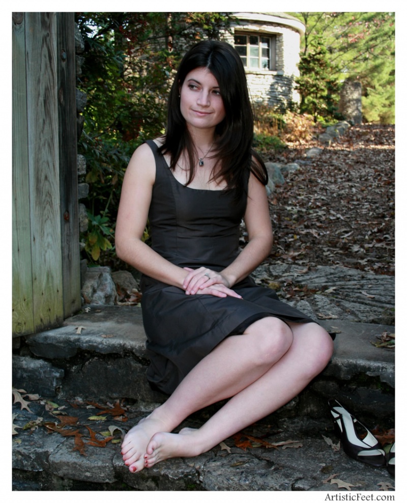 Female model photo shoot of Kayla Epperhart in Knoxville Botanical Gardens