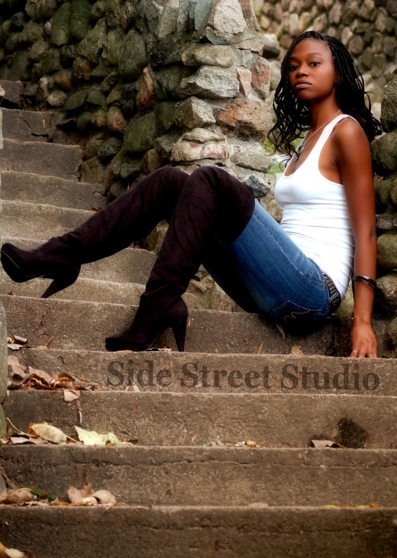 Female model photo shoot of LaShaundra  Boykin by Side Street Studio in Mishawaka