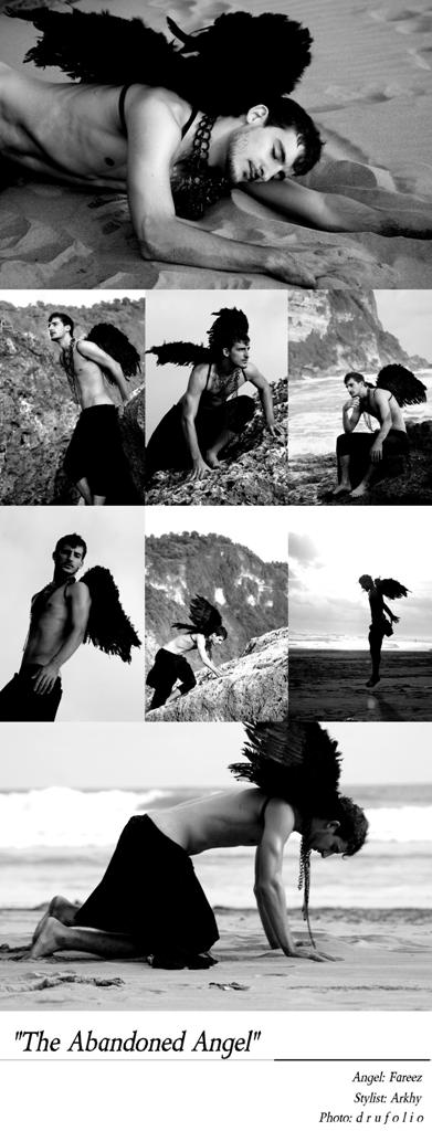 Male model photo shoot of drufolio and Fis LeBlanc in Parang Endok Beach, Yogyakarta