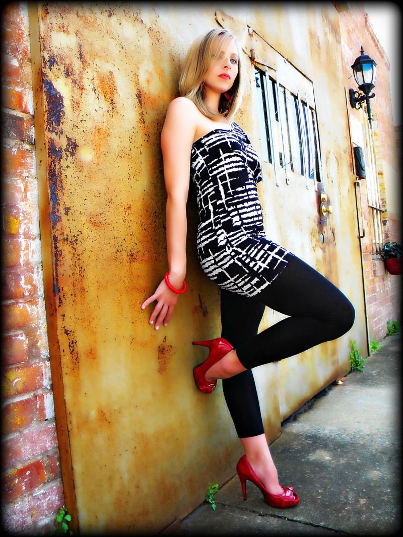 Female model photo shoot of Tymeless Photography and Jo Renee in Downtown Fayettville