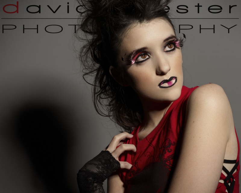 Female model photo shoot of Spazzy_Jazzy by Dave Chester  in Sterling, VA, makeup by Richie Makeup