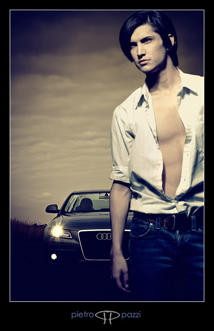 Male model photo shoot of Pietro Pazzi