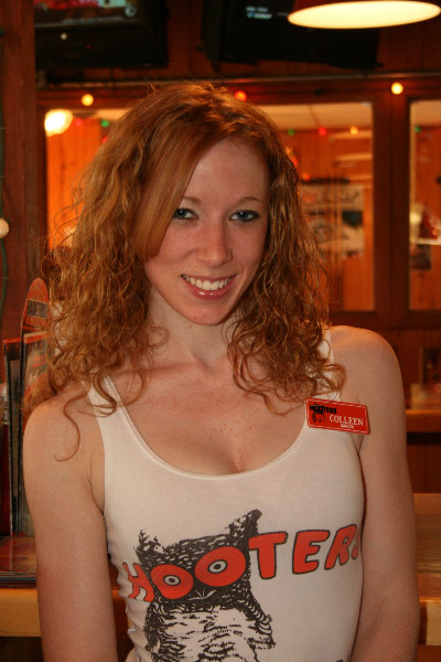 Female model photo shoot of Colleen013 in Hooters - Macon,GA