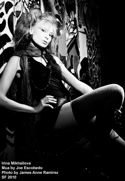 Female model photo shoot of Irina Sheba by james anne ramirez in San Francisco