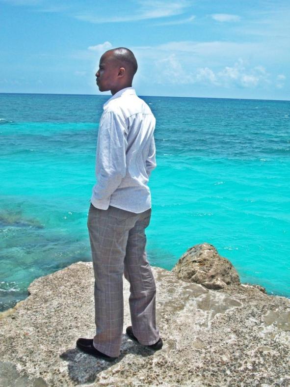 Male model photo shoot of OBryan March in Trelawny Jamaica