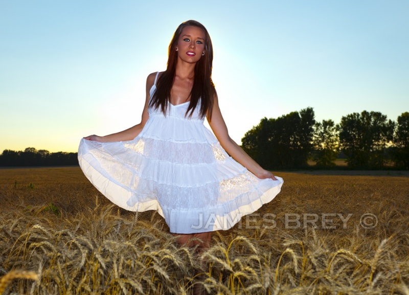 Female model photo shoot of Brookelyn in Wonderland by James Brey