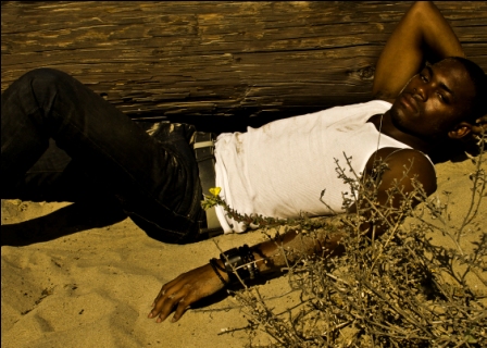 Male model photo shoot of Jonathan Li in Sand dunes...