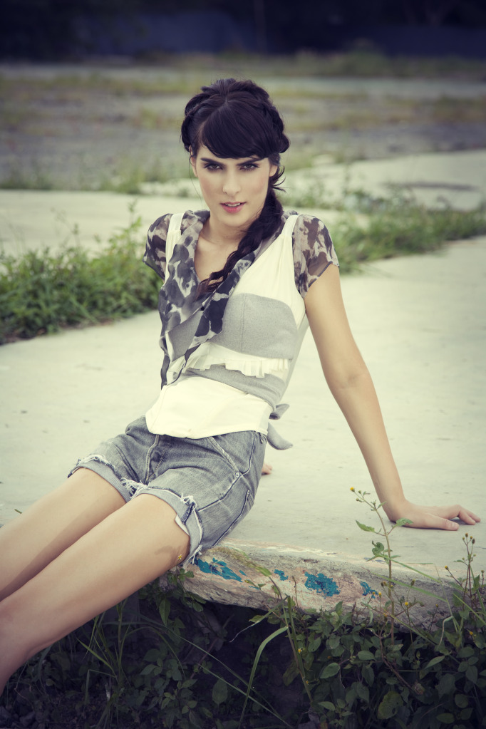 Female model photo shoot of Brianna   L by Shaelah Ariotti, hair styled by Vanessa Mulkearns