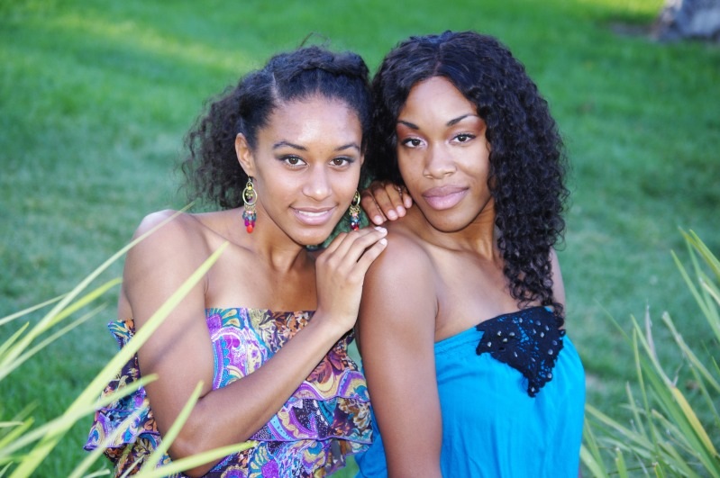 Female model photo shoot of symone mariah and Ashley MoniQue D by Deveraux Photography