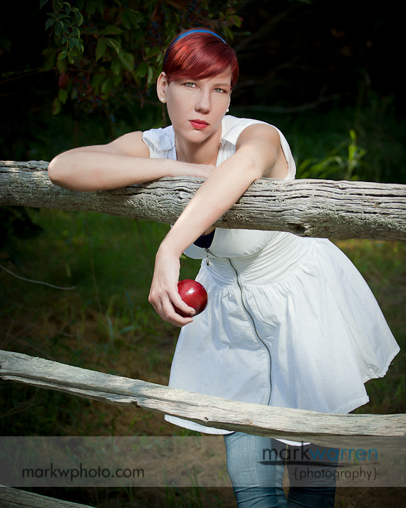 Male and Female model photo shoot of Mark Warren Photography and just call me red in Yorktown