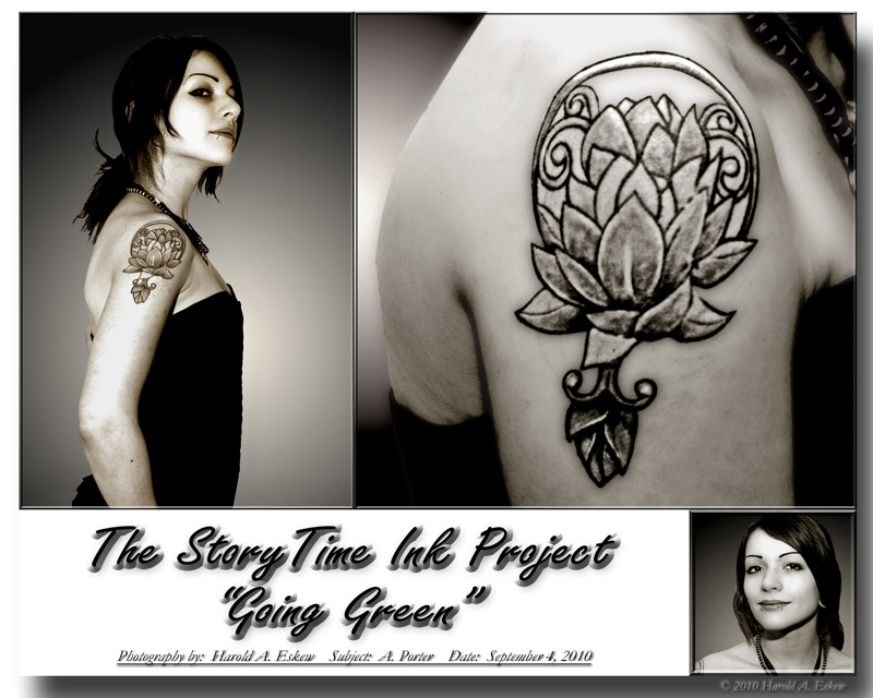 Male and Female model photo shoot of Storytime Ink Project and Lovely Arcane in Elgin