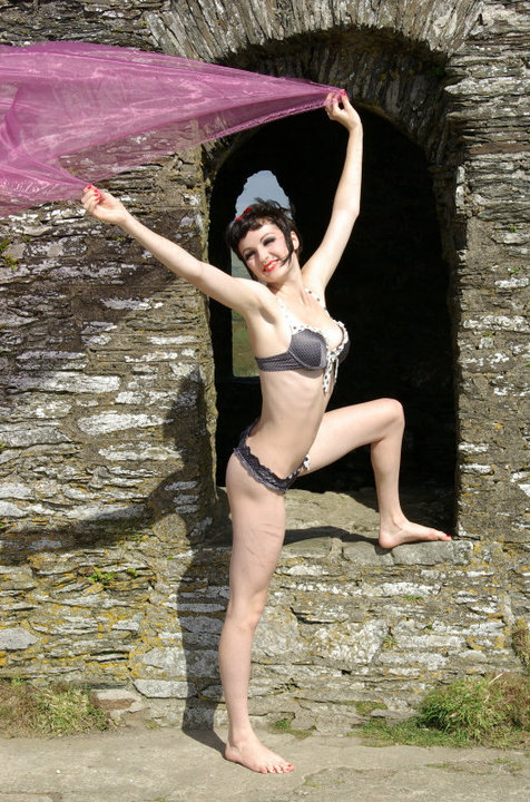 Female model photo shoot of Twiggy Von Lea by Antony Benn in Rame, North Cornwall