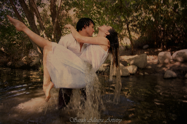 Male and Female model photo shoot of Tom nModel and Sandy Moore by Sarah Allegra Artistry