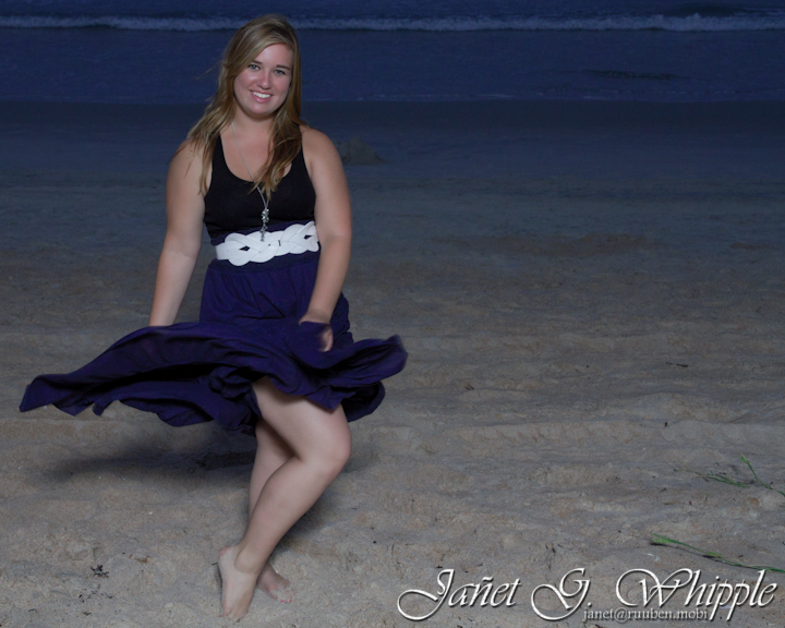 Female model photo shoot of Janet G Whipple in Ormond by the sea