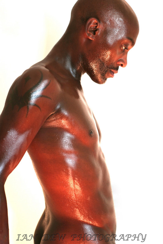 Male model photo shoot of Body Sculpture Ian Dew in London