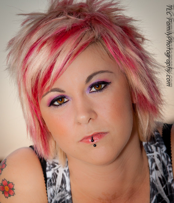 Female model photo shoot of Shayla Schuerer by GracefullyWicked, makeup by Dawniella Powers