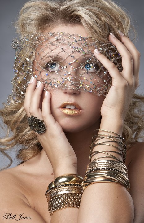 Female model photo shoot of Lindsay Daniel in Bil Jones Studio, makeup by Leanna Grinsell