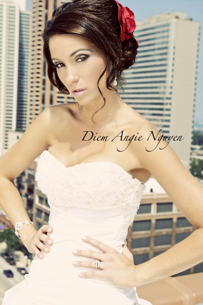 Female model photo shoot of Diem Angie Nguyen