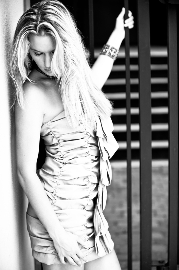 Female model photo shoot of Krista S in Belle Amis