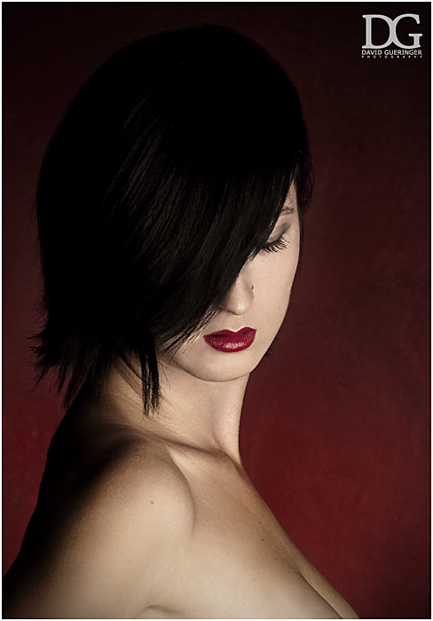 Female model photo shoot of Scarlett Michaels by David Gueringer in The Labcabin