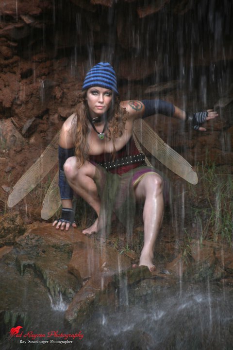 Female model photo shoot of Missy Brandenburg by Red Rayven Photography in Waterfalls Somewhere, NM ~