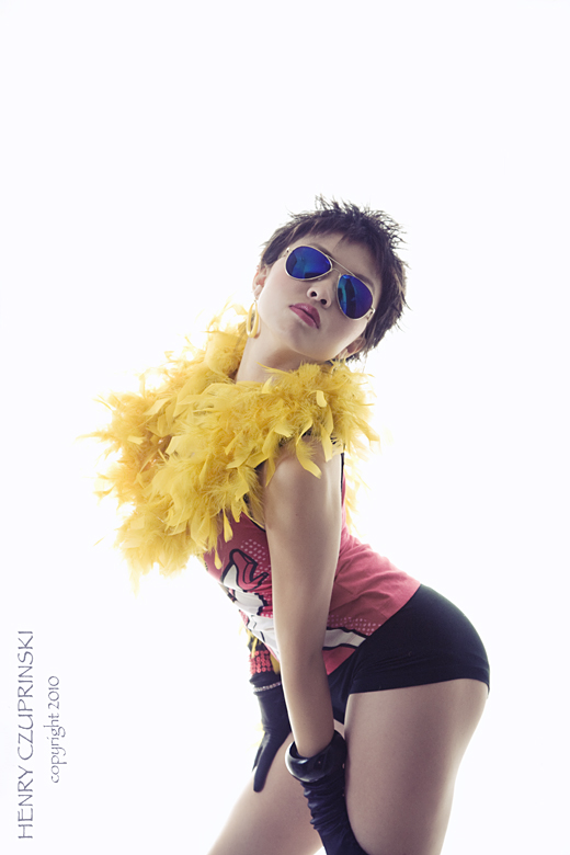 Female model photo shoot of Nagee Yang by Henri3