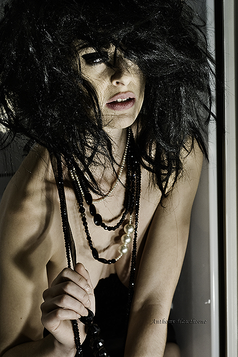 Female model photo shoot of Nataly D Lovely by Anthony Hawthorne