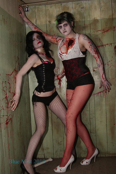 Female model photo shoot of Twisted Beauty in Baxter Avenue Morgue, Louisville Ky
