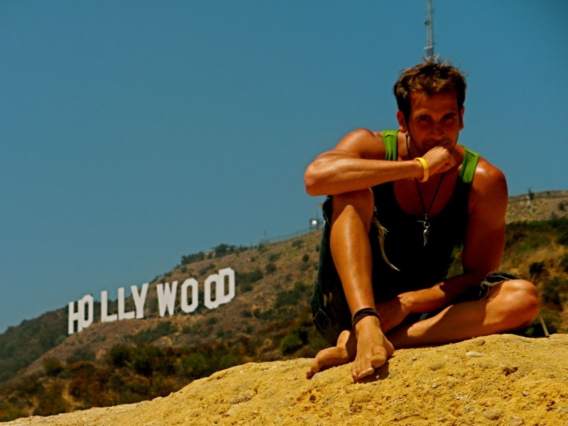 Male model photo shoot of Daniel Brightside in Hollywood Hills, CA