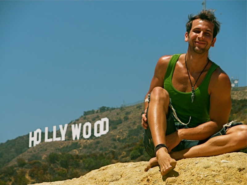 Male model photo shoot of Daniel Brightside in Hollywood Hills, CA