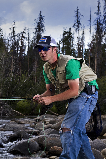 Male model photo shoot of Blind Control in Grand Lake, CO