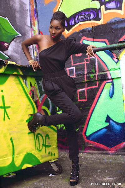 Female model photo shoot of MAKE Up WhoRe and TOP MODEL DIVA TIFFANY by Photos By Neef Fresh in QUEENS