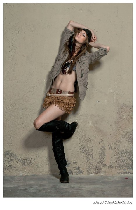 Female model photo shoot of RayAn Michaels by Joe Goger