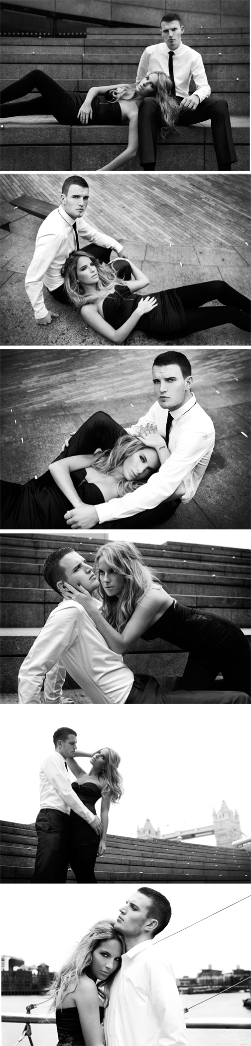 Female and Male model photo shoot of AlankaD and Caleb Dobie by Rebecca Need-Menear, makeup by Sam Brownell