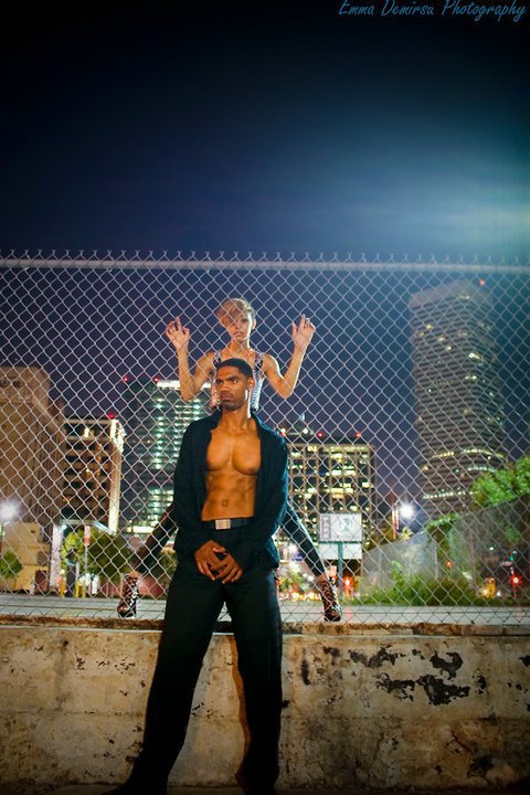 Male and Female model photo shoot of Darryl Perrilloux and Model Angel Renee in Houston, TX