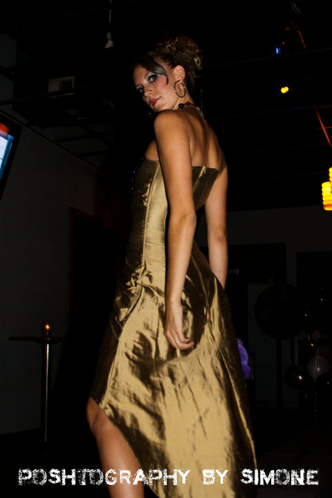 Female model photo shoot of Elle Malick in Blue Ice Nightclub, Denver Co