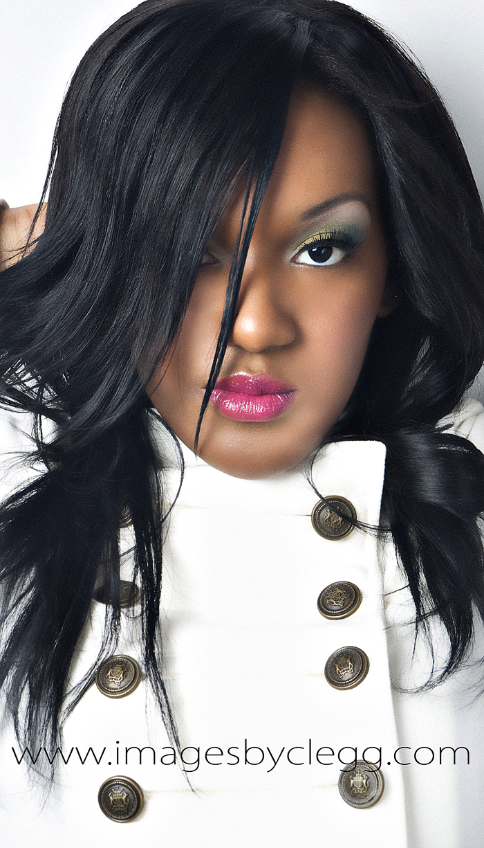 Female model photo shoot of Sasha Lucky Marie by Derrick S Clegg in Greensboro, NC, makeup by beyond beauty artistry